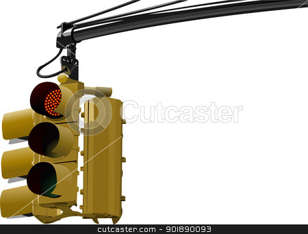 Lights  Red Signal  Yellow Signal  Green Signal Stock Vector Clipart