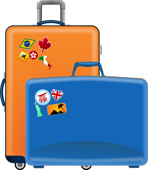 Luggage Clip Art At Clker Com   Vector Clip Art Online Royalty Free    
