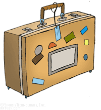 Luggage Suitcases Clipart