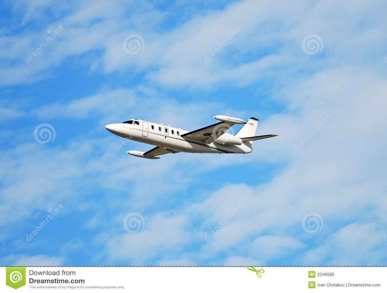 Private Jet In Flight Royalty Free Stock Photo   Image  2249585