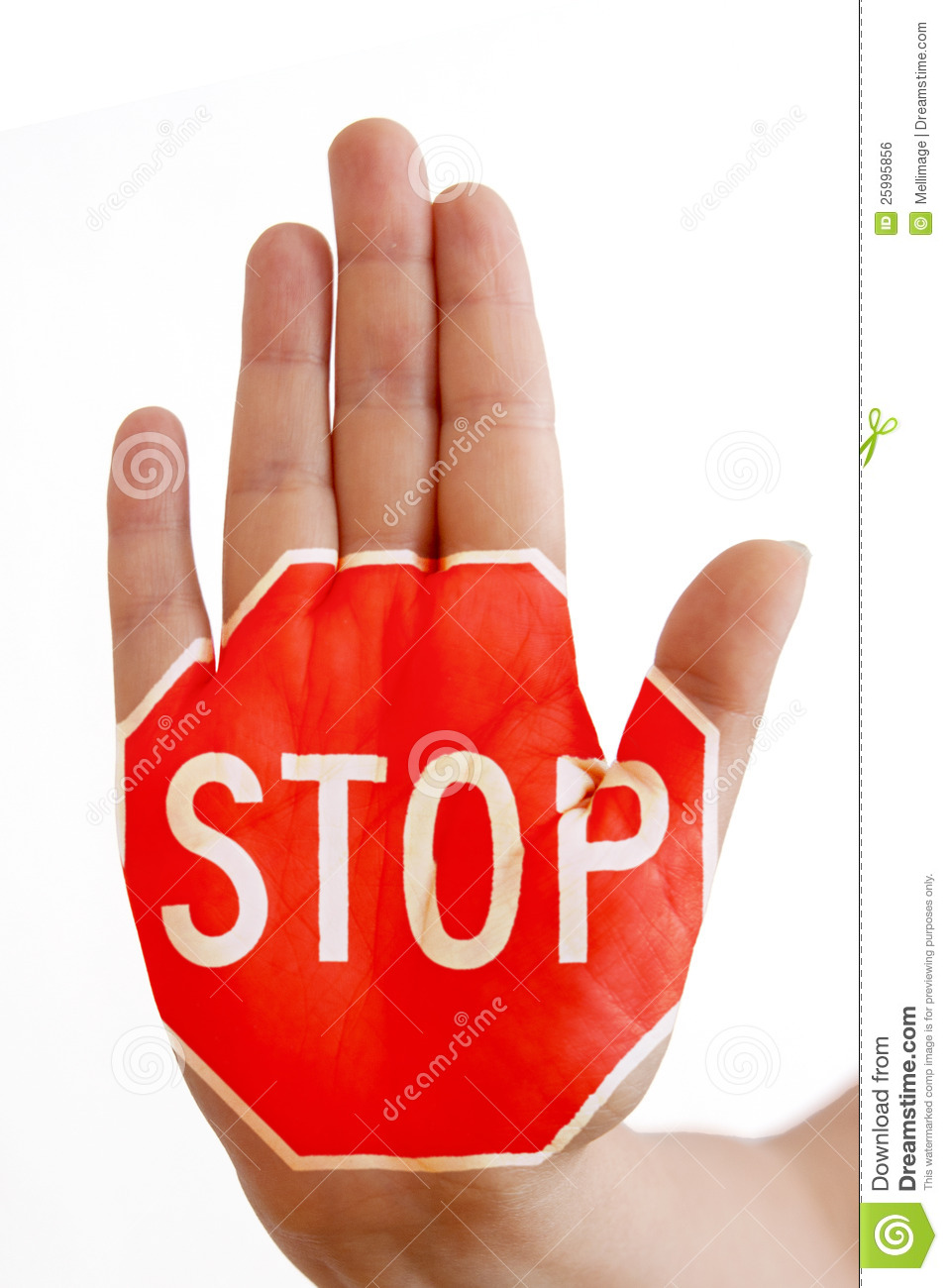 Stop Hand Clipart Hand With Stop Sign