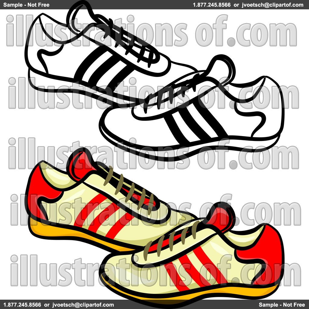 Tennis Shoes Clipart Black And White   Clipart Panda   Free Clipart