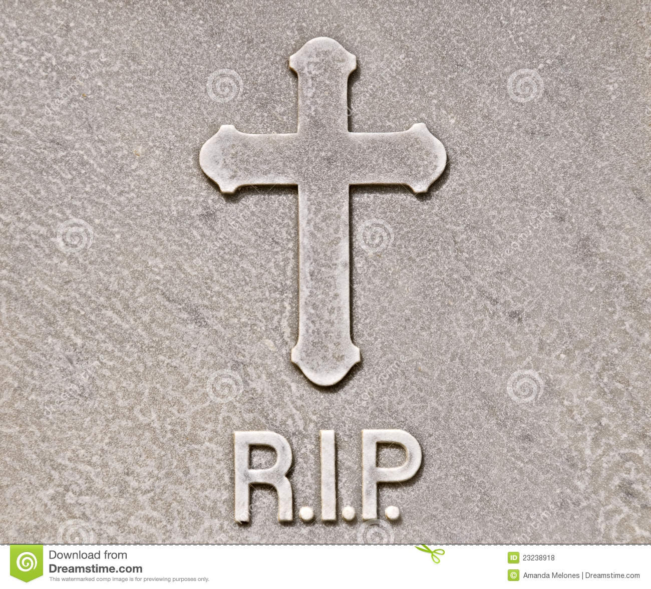 Tombstone Cross Clipart R I P  Tombstone