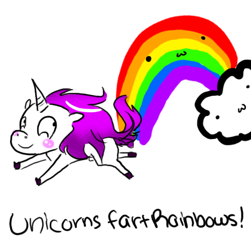 Unicorns Fart Rainbows  3 By Kaigumo On Deviantart
