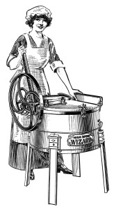 Antique Washing Machine Vintage Clothes Washer Old Fashioned Laundry    