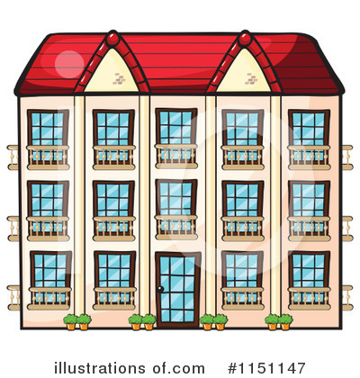 Building Clipart  1151147 By Colematt   Royalty Free  Rf  Stock    