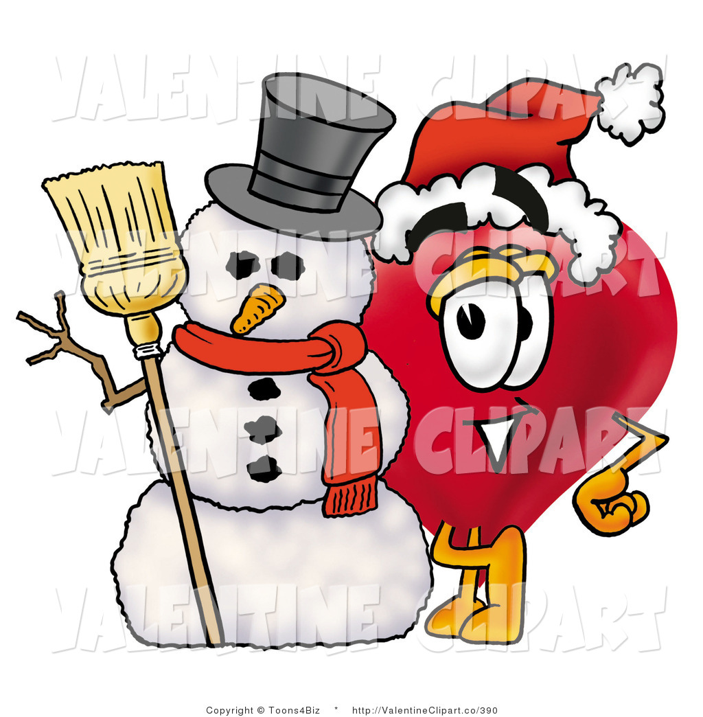 Christmas Love Clipart Clip Art Of A Festive Red Love