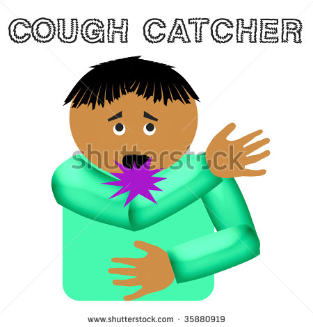 Coughing Into Elbow Stock Photos Images   Pictures   Shutterstock