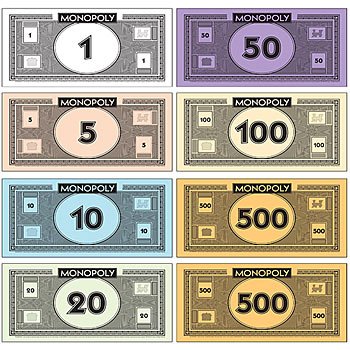 Monopoly Money Template Print Images   Pictures   Becuo