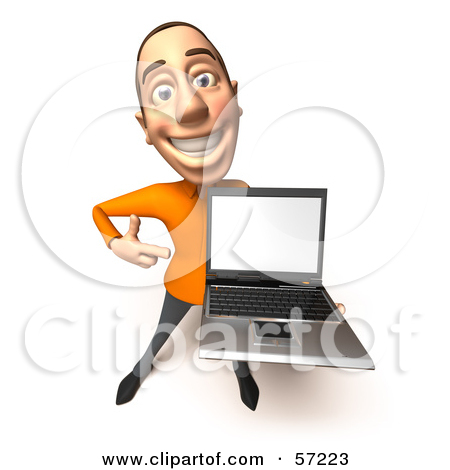 Royalty Free  Rf  Laptop Computer Clipart Illustrations Vector