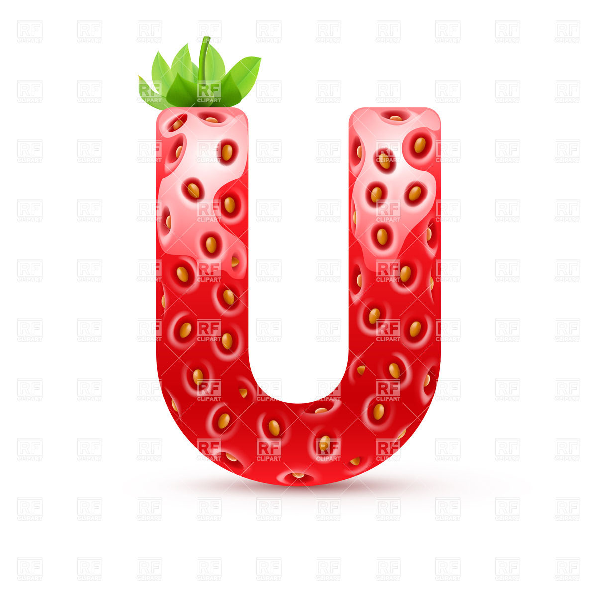 Style Font Letter U Download Royalty Free Vector Clipart  Eps