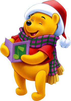 Winnie The Pooh Christmas Clipart
