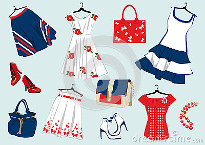 Womens Clothes Clipart Background Summer Womens     