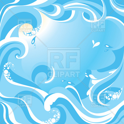 Abstract Water Background With Sea Waves Backgrounds Textures    