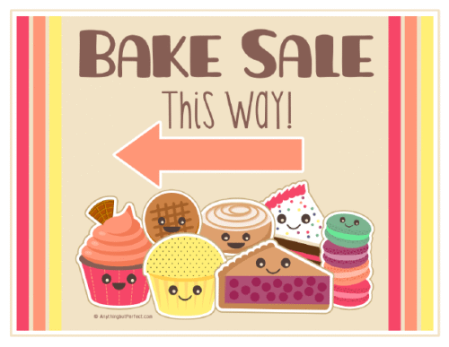 Bake Sale Printable Labels Set   Worldlabel Blog