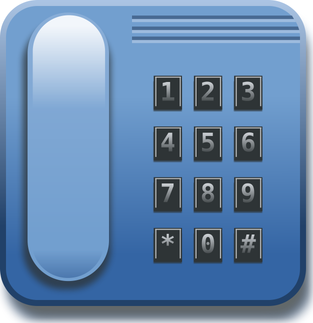 Blue Phone    Telephone Wall And Desk Phones Blue Phone Png Html