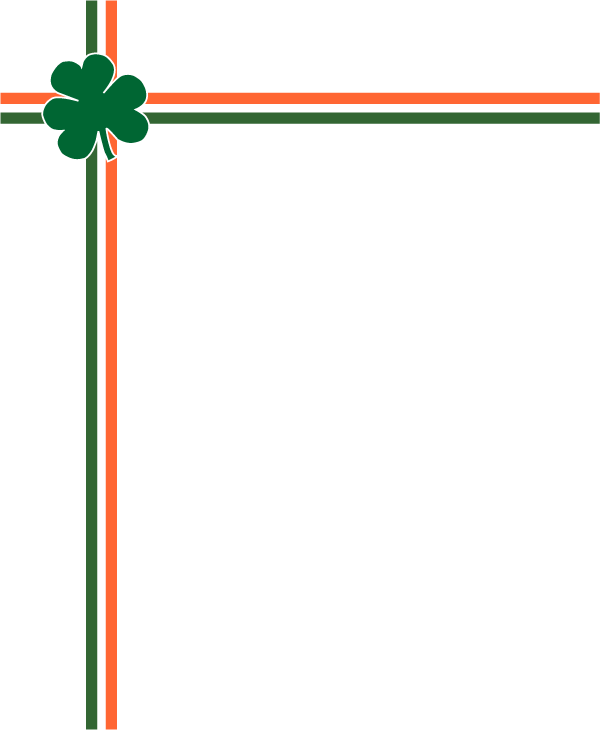 Borders Frames Buttons Lines Dividers Shamrock Sticker Name Tags By