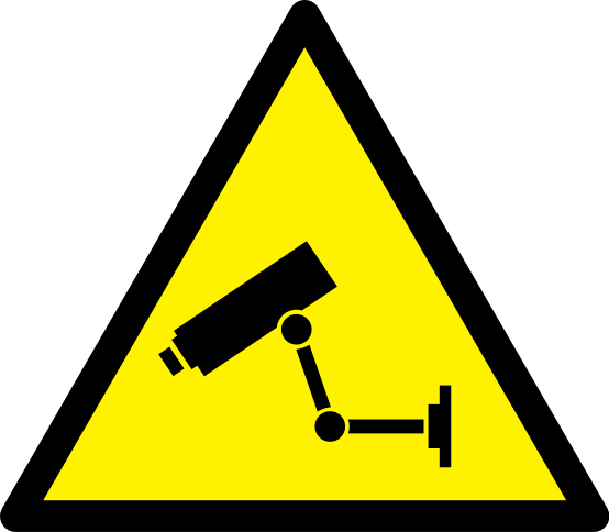 Caution Cctv   Http   Www Wpclipart Com Signs Symbol Safety Signs