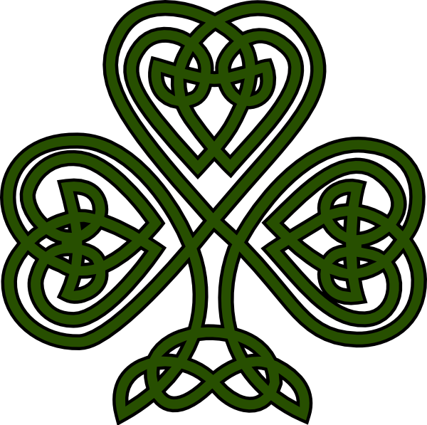 Celtic Shamrock Clip Art   Vector Clip Art Online Royalty Free    