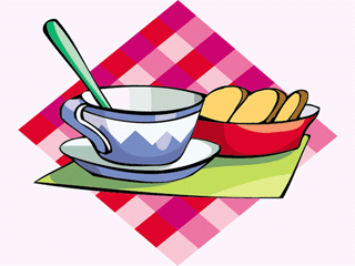     Clip Art   Free Clipart Of Breakfast Food  Cereal Toast Eggs   More