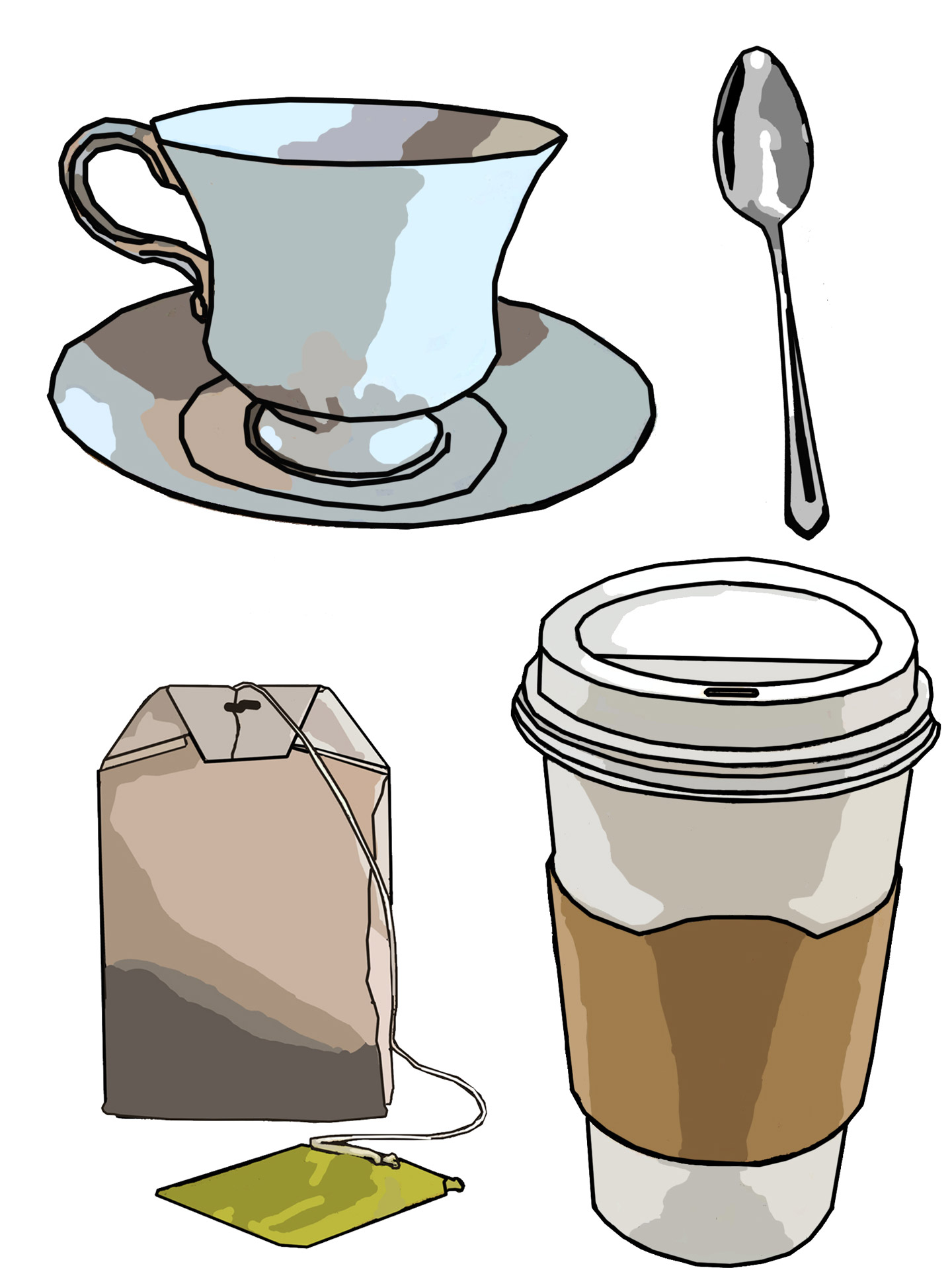 Coffee And Tea Clip Art Jpg