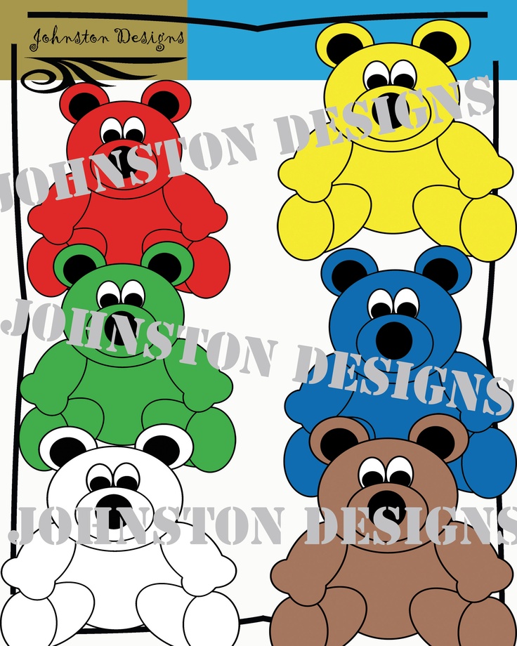Counting Bear Clipart Png Images With 300 Dpi