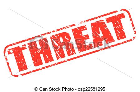 Eps Vectors Of Threat Red Stamp Text On White Csp22581295   Search