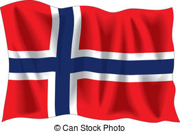Flag Vector Clip Art Illustrations  280 Norwegian Flag Clipart