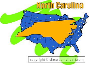 North Carolina   Northcarolina 12 07a   Classroom Clipart