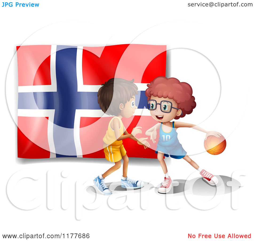 Norwegian Flag Clip Art Royalty Free Clipart