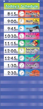 Preschool Schedule Calendar On Pinterest   Daily Schedules Visual Sc    