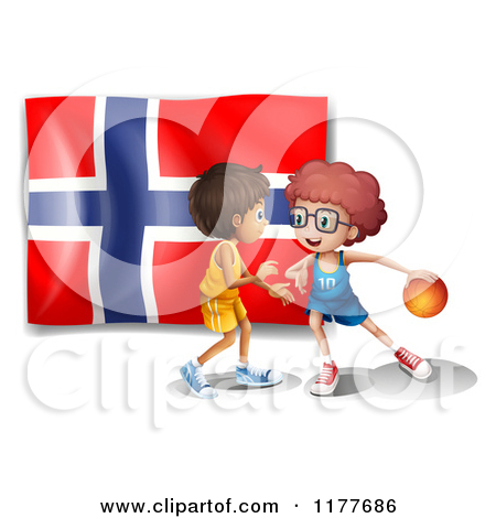 Royalty Free  Rf  Basketball Game Clipart   Illustrations  1
