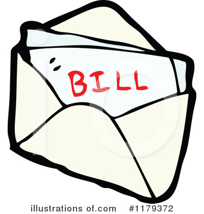 Royalty Free  Rf  Bills Clipart Illustration By Lineartestpilot