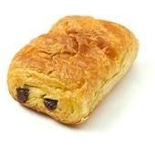 Stock Image Of Pain Au Chocolat Filled With Chocolate And Custard