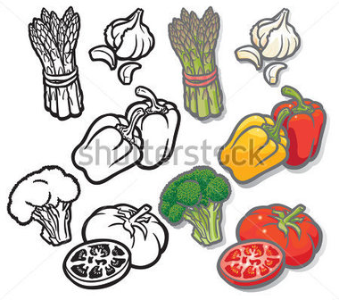 Summer Vegetable Icons 2 Vector Icon Collection Of Vegetable Related    