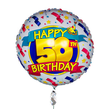 There Is 50 50th Balloon Banner Free Cliparts All Used For Free