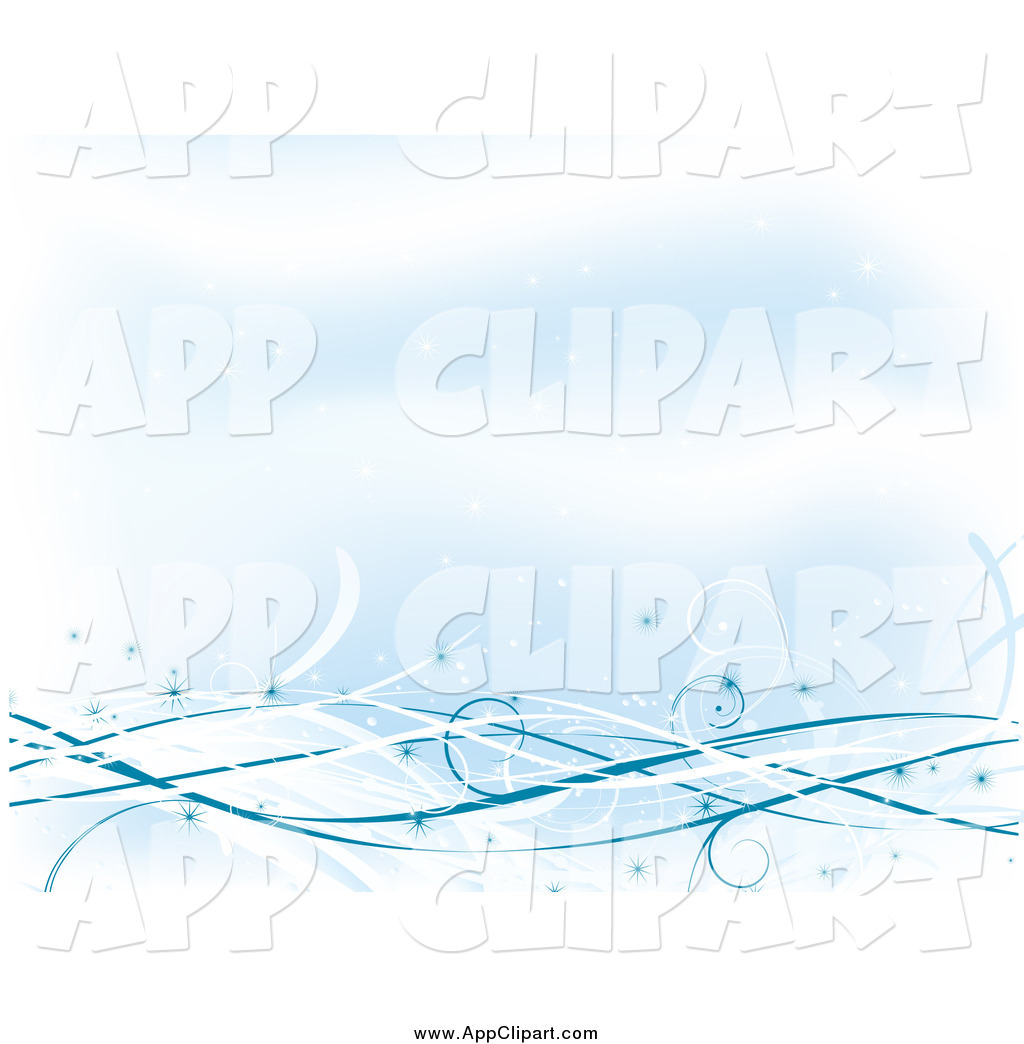 White Sparkles Clipart Vector Clip Art Of Blue And