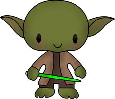 Yoda Clipart Stars Wars 3 Nerdy Stuff A Geeky Nerd Clipart Colors