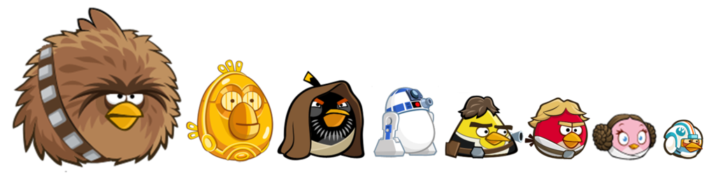 Angry Birds Star Wars By Size Superangrybirdsfan64 On Deviantart
