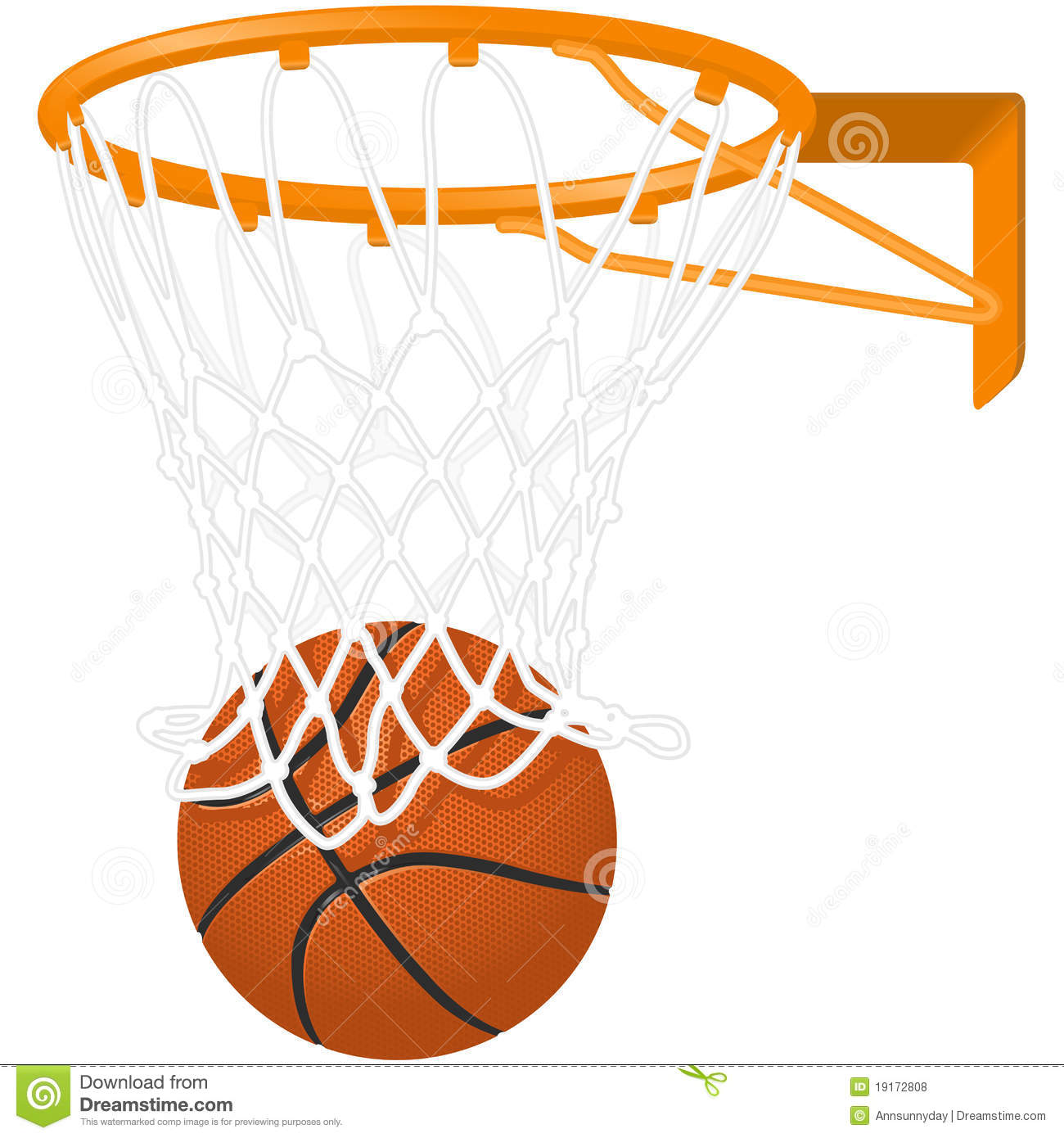 Basketball Going Through Net Clipart Images   Pictures   Becuo