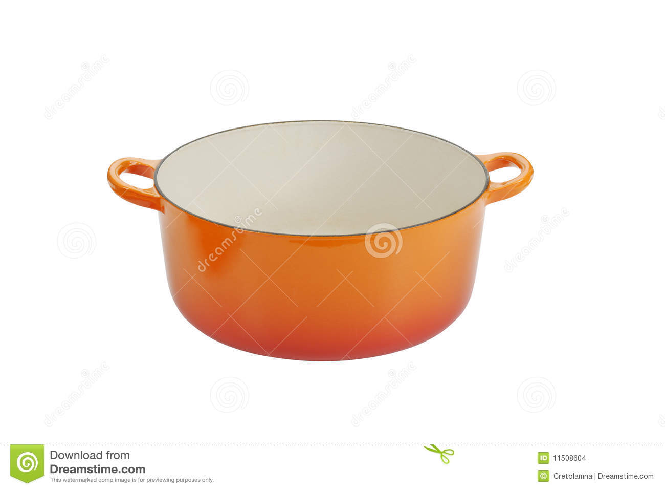 Cast Iron Cooking Pot With Clipping Path In Largest Size File