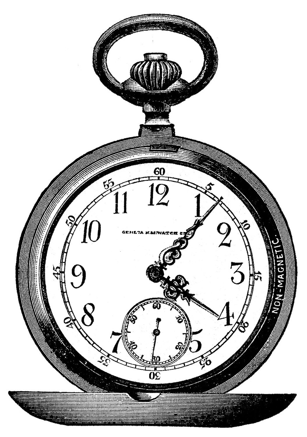 Clip Art   Marvelous Pocket Watch   Steampunk   The Graphics Fairy