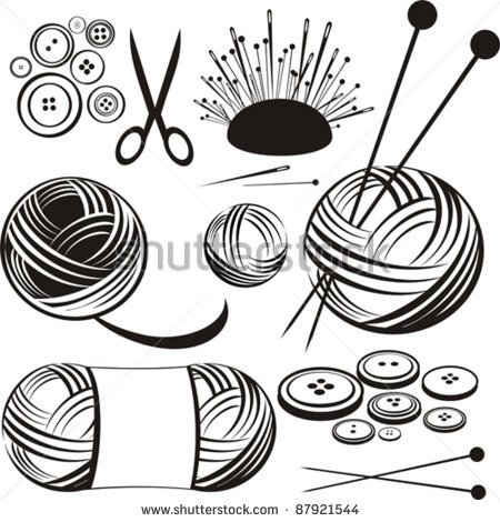 Craft Icons   Sewing Icons For Sewing Knitting Crafts Hobbies