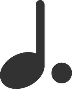 Dotted Quarter Note Http   Www Clker Com Clipart 7880 Html
