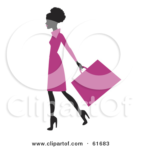 Free  Rf  Clipart Illustration Of A Silhouetted African American