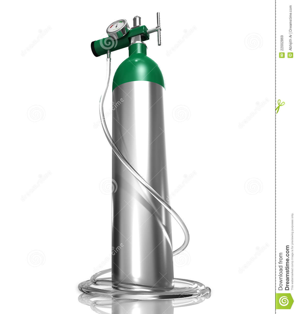 Oxygen Cylinder Royalty Free Stock Images   Image  22002869