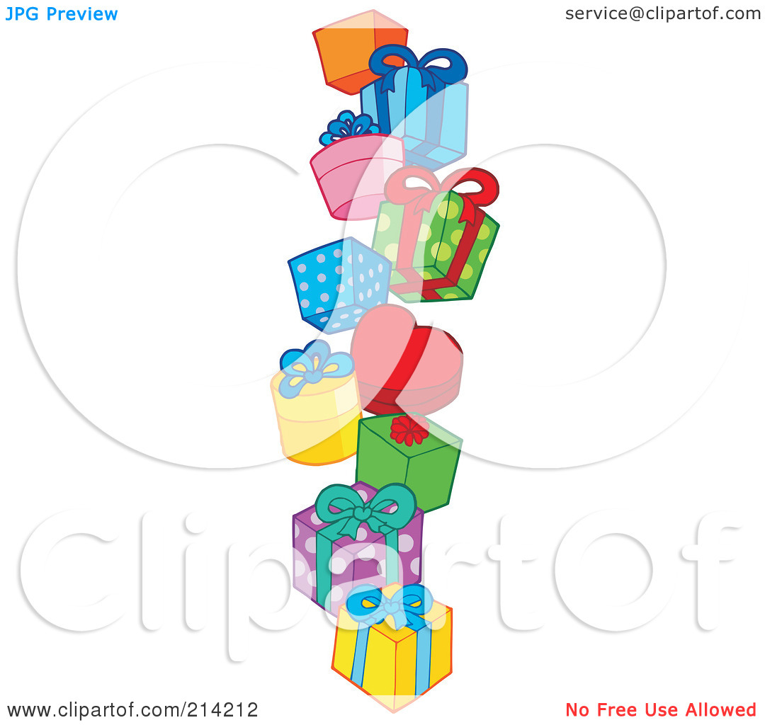 Pile Of Birthday Presents Clipart   Clipart Panda   Free Clipart