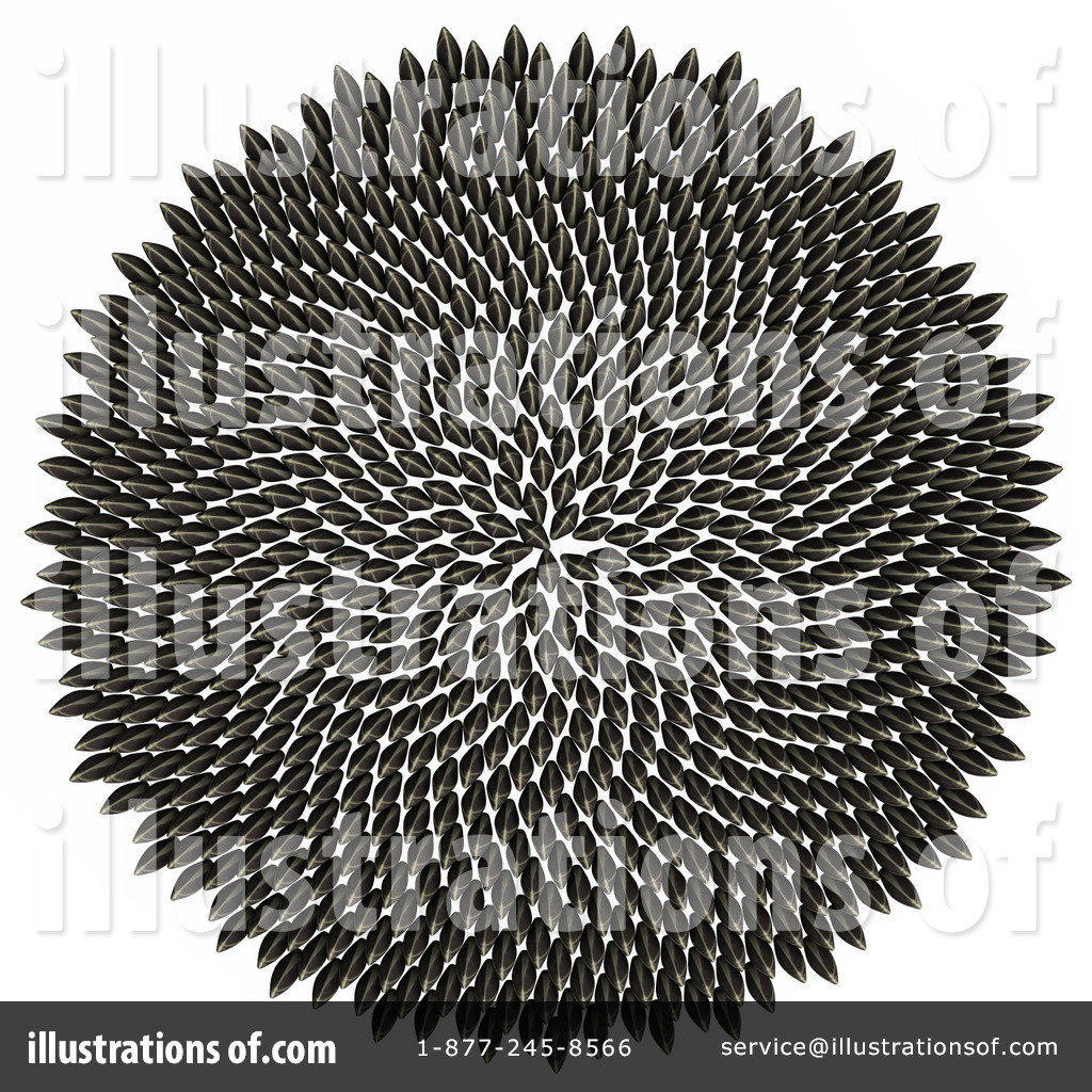 Royalty Free  Rf  Sunflower Seeds Clipart Illustration  1086612 By Leo