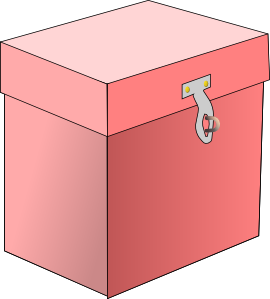 Showing Gallery For Closed Box Clipart