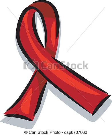 Aids Awareness Ribbon   Csp8707060
